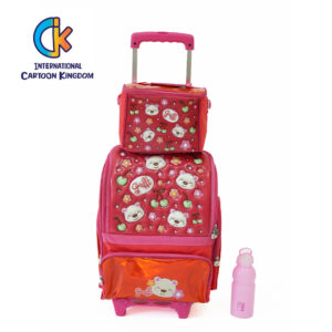 Graffi Cherry and Bear 14" Trolley with Lunch Kit and Pencil Case