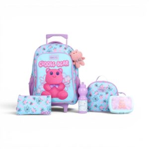QICO Cuddle Bear 17 Inch Trolley