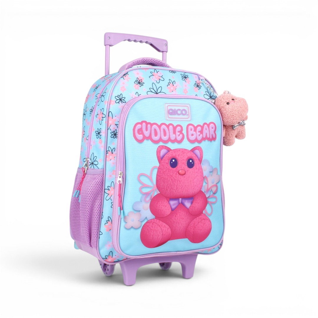QICO Cuddle Bear 17 Inch Trolley - Image 3
