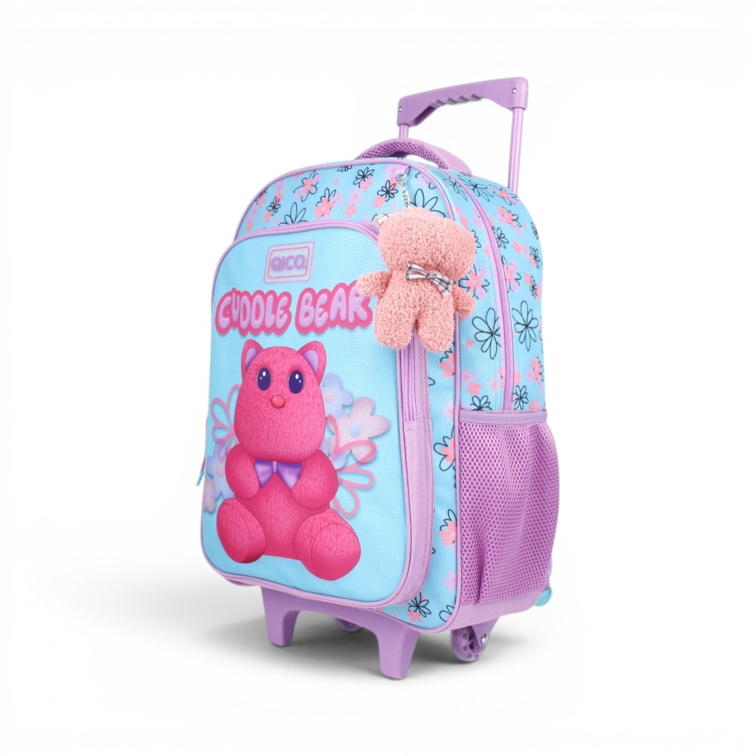 QICO Cuddle Bear 17 Inch Trolley - Image 7