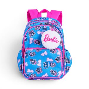 BARBIE Chibi Collection 14 Inch Backpack With Coin Purse and Pencil Pouch