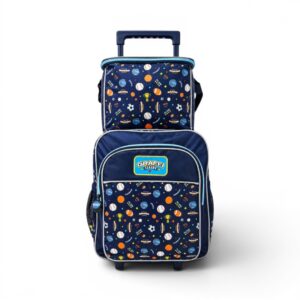 GRAFFI Sports League 14 Inch Trolley w/ Lunch Kit