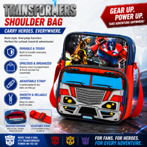 TRANSFORMERS Optimus Prime Sling Bag