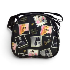 BARBIE Share Your Sparkle Pink and Black Version Sling Bag Black