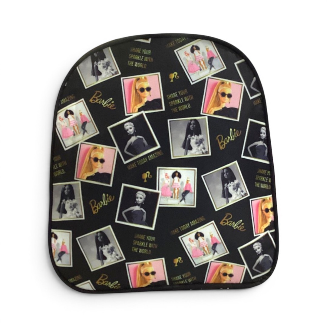 BARBIE Share Your Sparkle Pink and Black Version 10 Inch BackPack Black